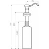 Дозатор OMOIKIRI OM-01-WH 4995012